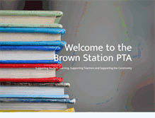 Tablet Screenshot of brownstationpta.org